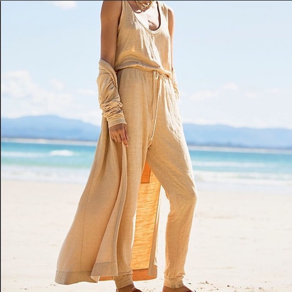 NEW FREE PEOPLE Jumpsuit & Cardigan - Picture 2 of 8